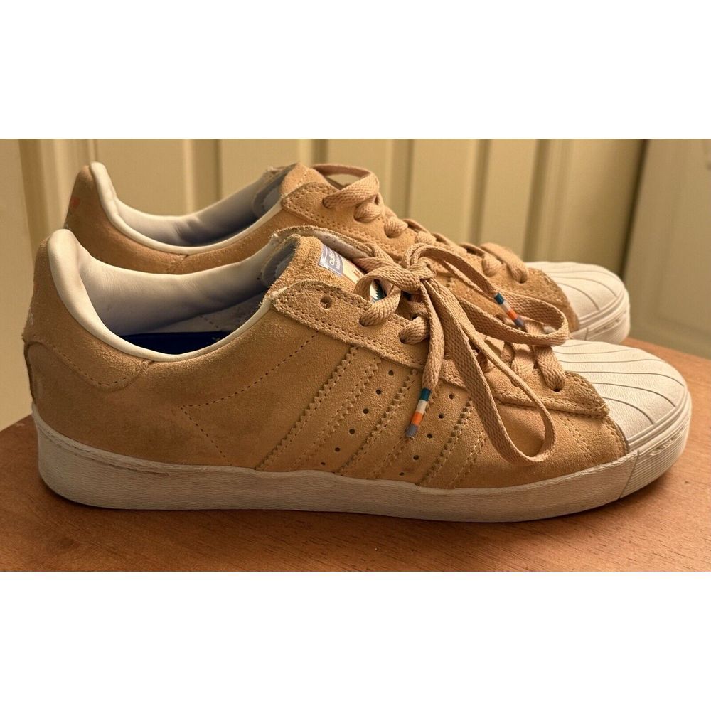 Adidas Skateboarding Superstar Vulc ADV Pastel Pink Size 6.5 Men's Skate Shoes